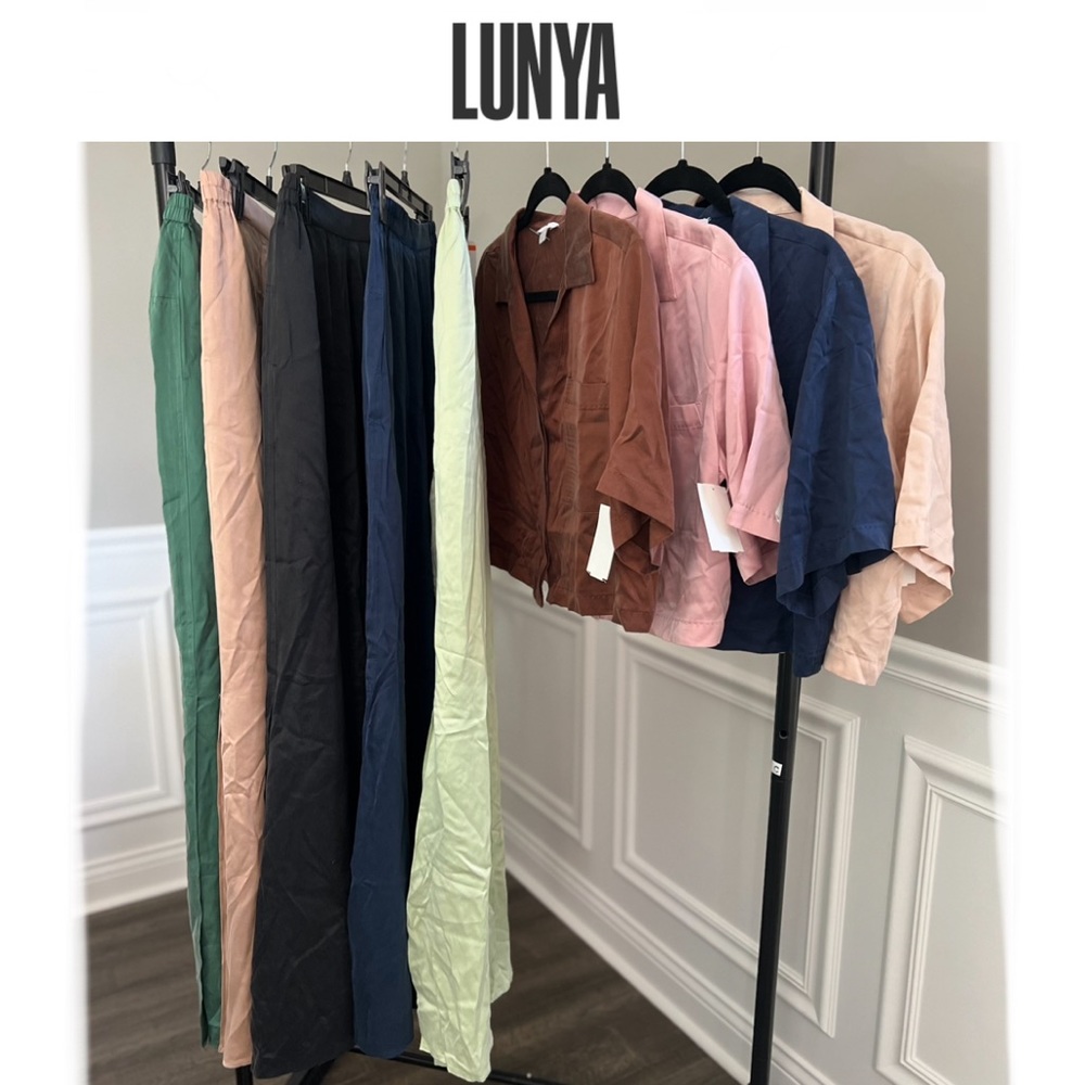 Lunya Washable Silk High Rise Pant
